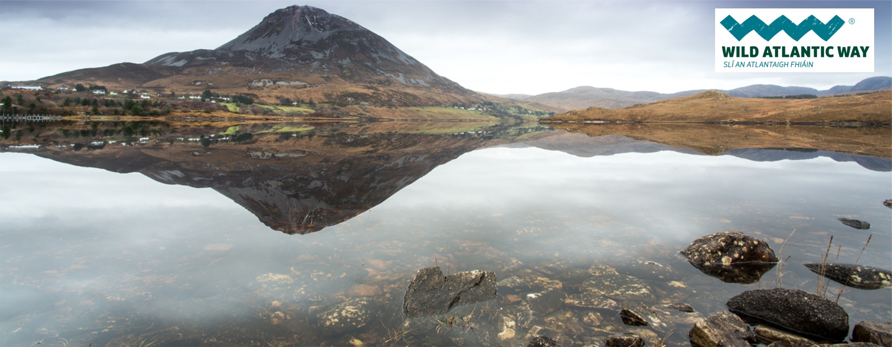 Errigal mountain near Árasáin Bhalor Apartments, Main Street, Falcarragh, Co. Donegal, Ireland