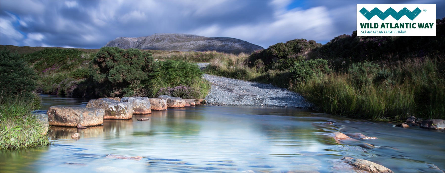 Muckish mountain from An Fál Carrach near Árasáin Bhalor Apartments, Main Street, Falcarragh, Co. Donegal, Ireland