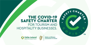 Arasain Bhalor Self Catering Apartments has been awarded a COVID-19 Safety Charter Certificate for Tourism and Hospitality Businesses from Fáilte Ireland.