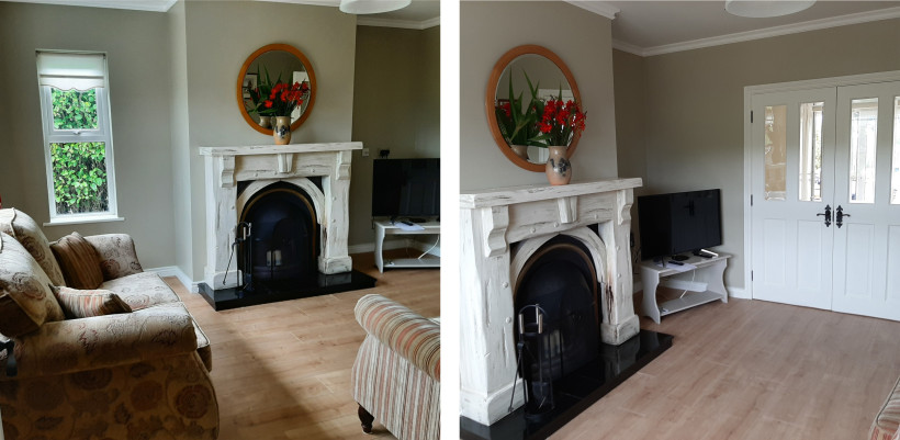 Sitting room in Suaimhneas house, Árasáin Bhalor - 4 Star Self Catering Apartments & Houses, Falcarragh, County Donegal, Ireland Sitting room in Suaimhneas house, Árasáin Bhalor - 4 Star Self Catering Apartments & Houses, Falcarragh, County Donegal, Ireland